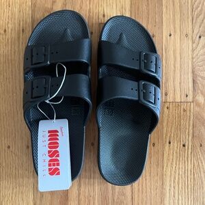 Freedom Moses Two Band Unisex Slides